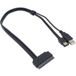 Adaptateur usb aliment sata 22 pin vers esata 2, 5 pouces pour disque dur ssd optimis support uasp ...