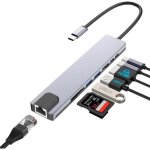 Adaptateur usb c 8 - en - 1 pour ordinateurs portables dell avec hdmi 4k, 100w pd, port usb c, usb 3. ... Adaptateur usb c 8 - en - 1 pour ordinateurs portables dell avec hdmi 4k, 100w pd, port usb c, usb 3. ...