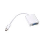 Adaptateur usb - c vers vga femelle, cble de remplacement pour tlviseur hdtv, compatible avec samsung ...