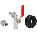 Sjlerst - adaptateur de vanne, adaptateur de rservoir ibc, raccord de raccord de bouchon de tuyau de ...