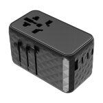 Adaptateur de voyage universel 100 w, adaptateur de prise international ubigbuy adaptateur secteur usb ... Adaptateur de voyage universel 100 w, adaptateur de prise international ubigbuy adaptateur secteur usb ...