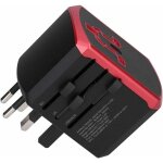 Adaptateur de voyage universel, convertisseur de tension international, chargeur de prise 100 v � 240 ...