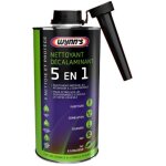 Additif - nettoyant d�calaminant - essence - 5en1 - injecteurs, soupapes - wynn's