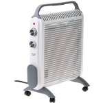 Adler - ad7750 radiateur lectrique convecteur, chauffage d'appoint, thermostat rgulateur 2000w blanc ...