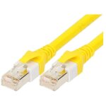Adnauto - cable reseau rj45 male sf - utp cat 5e jaune - 0. 4m Adnauto - cable reseau rj45 male sf - utp cat 5e jaune - 0. 4m