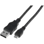 Cable - usb 2. 0 - usb a prise. usb b micro prise - nickele - 1m - noir Cable - usb 2. 0 - usb a prise. usb b micro prise - nickele - 1m - noir