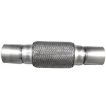 Adnauto - raccord flexible echappement type b - l272 - d45 - avec sorties inox soudees