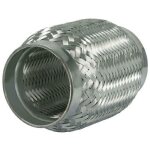 Raccord flexible echappement type dd - l100 - d51 - double tresse