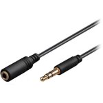 Rallonge cable jack 3. 5mm male femelle 50cm pour ecouteurs casque