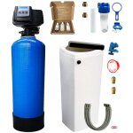 Pentair - adoucisseur d'eau bi bloc 14l fleck 5600 sxt complet avec accessoires