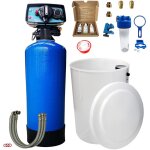 Pentair - adoucisseur d'eau bi bloc 50l fleck 5600 volumétrique mécanique complet avec accessoires Pentair - adoucisseur d'eau bi bloc 50l fleck 5600 volumétrique mécanique complet avec accessoires