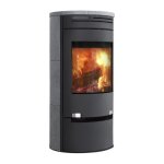 Poele a bois - aduro 1. 1sk - 50315 - 6 kw - stratite gris