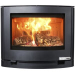 Aduro - poele a bois suspendu 15 - 3 - 50554 - 6, 5 kw - noir