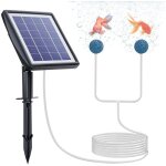 Aérateur de bassin solaire - 2200 mah - batterie solaire - pompe à oxygène pour aquarium - alimentation ... Aérateur de bassin solaire - 2200 mah - batterie solaire - pompe à oxygène pour aquarium - alimentation ...
