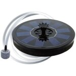 A�rateur d'�tang solaire pompe flottante � oxyg�ne avec tuyau d'air et bulles de pierre a�rateur d'oxyg�ne ...