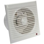 Digilamp - arateur de gaine avec grille 200 mm 20w 240m / h avec clapet anti - retour
