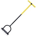 A�rateur de gazon - outil d'a�ration pour gazon et jardin, scarificateur jardin ergonomique pour entretien ...