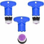 A�rateur de mousseur robinet m16 3pcs insert embout robinet cuisine universel economiseur d'eau pour ...