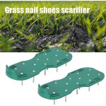 Aerateur pelouse, chaussure � gazon chaussures � ongles scarificateur gazon chaussures pour gazon jardin, ...