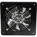 A�rateur permanent hotte aspirante murale 150 mm 40 w pour cuisine salle de bain noir