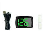 Affichage tête haute de voiture hud km / h mph gps compteur de vitesse numérique avec grand écran led ... Affichage tête haute de voiture hud km / h mph gps compteur de vitesse numérique avec grand écran led ...