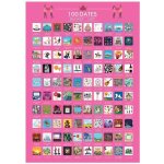 Gistuch - affiche � gratter 100 dates, cadeau de fian�ailles pour couple
