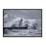 Affiche photo encadr�e 43x33 cm lanterne p910