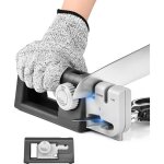 Aff�teur de couteaux professionnel 3 en 1, aff�teur de cuisine manuel, aff�teur antid�rapant avec poign�e ...