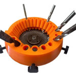 Aff�teur de forets 2 - 13 mm, gabarit d'aff�tage pour meuleuse d'angle