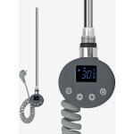 S?afielina 300w �l�ment chauffant s�che - serviette avec thermostat, minuterie programmable & �cran lcd, ...