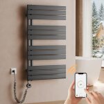 S'afielina ? s�che - serviette �lectrique 1041�600 mm avec thermostat wifi, minuterie programmable et ...