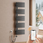 S'afielina ? s�che - serviette �lectrique 1320�400 mm avec thermostat wifi, minuterie programmable et ...