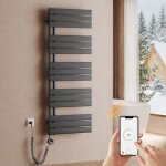 S'afielina ? s�che - serviette �lectrique 1320�500 mm avec thermostat wifi, minuterie programmable et ...