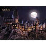 Papier peint harry potter ch�teau de poudlard illumin� 252 x 182 cm ? blue - back paper ? colle incluse ...
