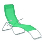 Aga24 - aga chaise longue de jardin siesta verte Aga24 - aga chaise longue de jardin siesta verte
