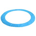 Aga couvre - ressorts ovale pour les trampolines exclusive 366 cm bleu clair, coussin de protection