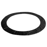 Aga couvre - ressorts ovale pour les trampolines exclusive 366 cm noir, coussin de protection Aga couvre - ressorts ovale pour les trampolines exclusive 366 cm noir, coussin de protection