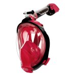 Aga masque de snorkeling intgral s / m rouge