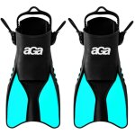 Aga palmes 32 - 37 noir / turquoise Aga palmes 32 - 37 noir / turquoise