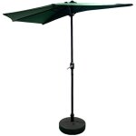 Aga parasol demi - circulaire classic 270 cm vert fonc�