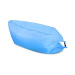Aga sac gonflable lazy bag 200x70 cm bleu