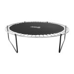 Aga tapis de saut noir pour trampoline de 305 cm, 64 ?illets