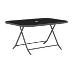 Aga24 - aga table de jardin bistro mr4358a 140x85x70 cm