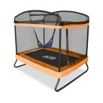 Aga trampoline rectangulaire 122x183 cm orange Aga trampoline rectangulaire 122x183 cm orange