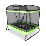 Aga trampoline rectangulaire 122x183 cm vert clair Aga trampoline rectangulaire 122x183 cm vert clair