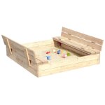 Aga bac � sable en bois pour enfants 120x120 cm