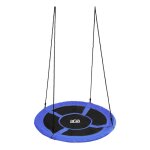 Aga balancelle suspendue ronde 90 cm bleu Aga balancelle suspendue ronde 90 cm bleu