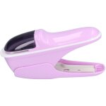 Agrafeuse sans agrafes, s�re et �cologique, en abs, pour documents de bureau