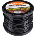 Agro line pet noir 3, 0mm 100m vigne mamuth, fraise support de plantes