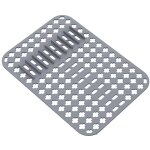 Ahlsen - 1 pièces tapis de protection en silicone pour Évier de cuisine 40×29cm tapis d'évier en silicone ... Ahlsen - 1 pièces tapis de protection en silicone pour Évier de cuisine 40×29cm tapis d'évier en silicone ...